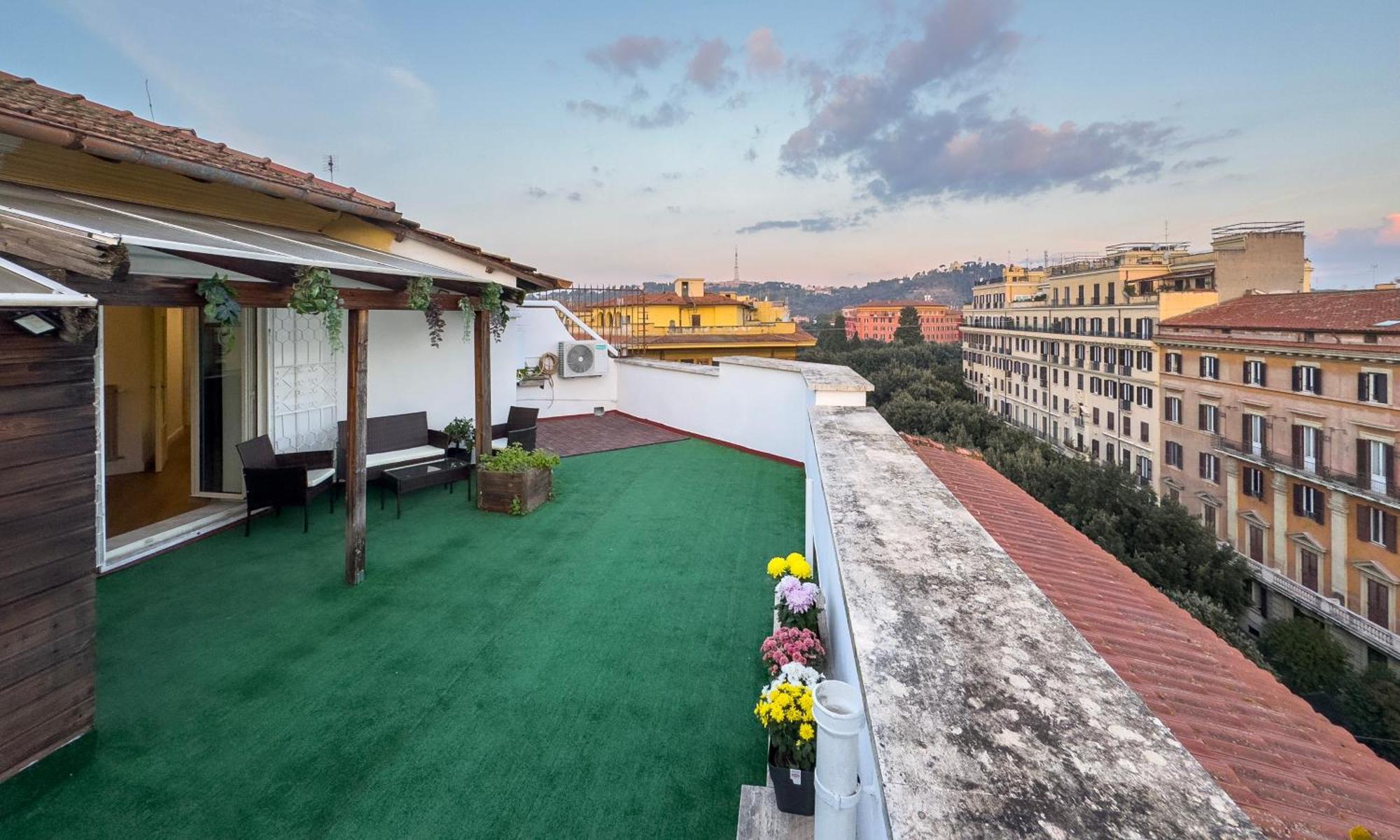 Apartamento Vatican Penthouse With Terrace Roma Exterior foto