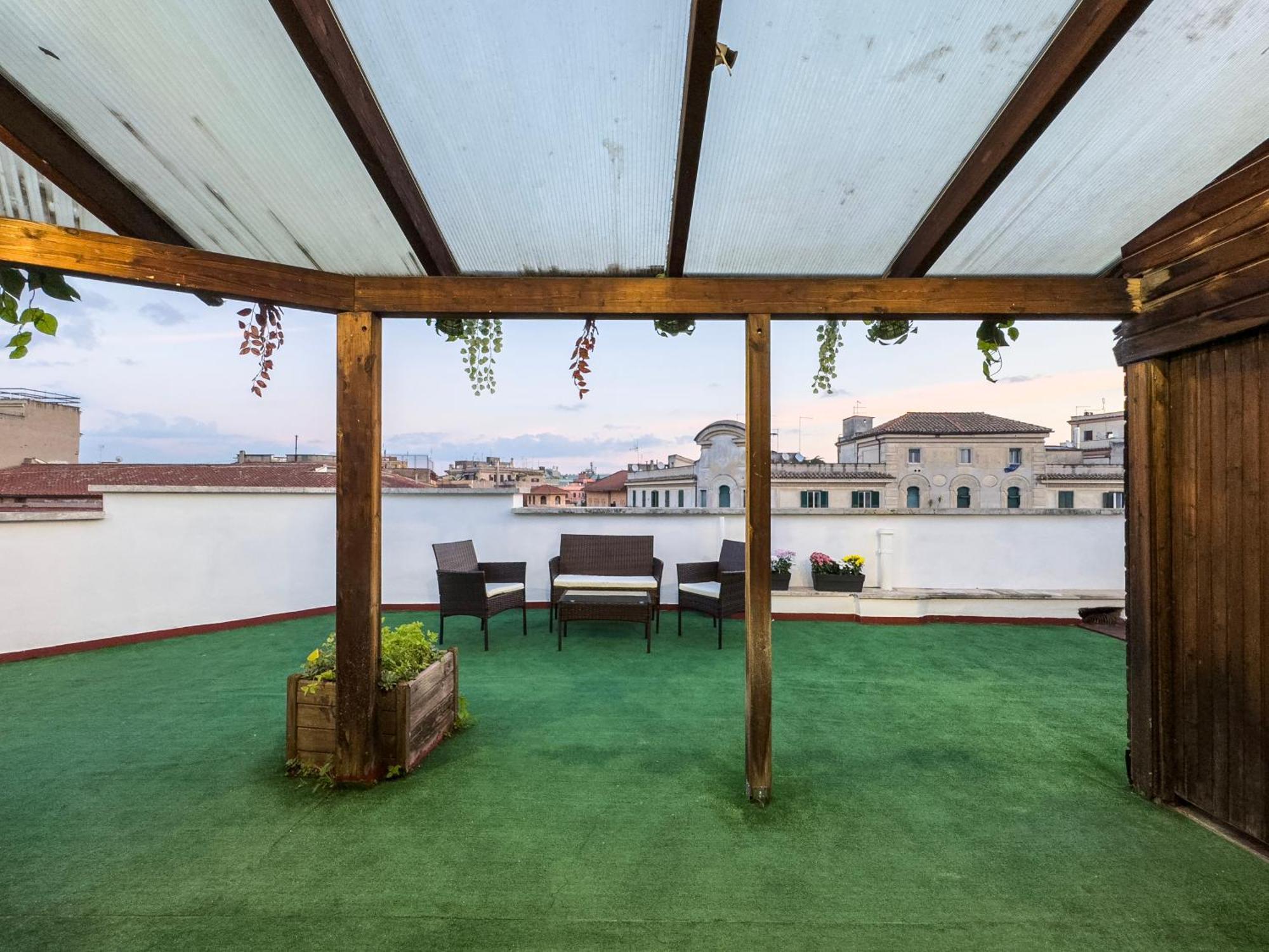 Apartamento Vatican Penthouse With Terrace Roma Exterior foto